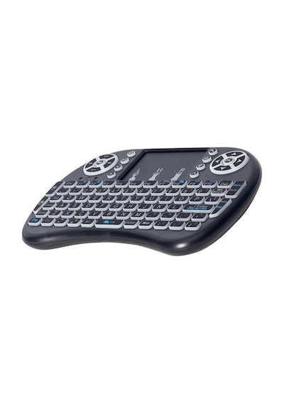 Hello HL-19485 Kablosuz Işıklı Dokunmatik Mini Q Klavye