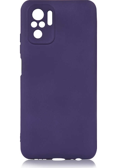 Noktaks - Poco M5s Uyumlu - Kılıf Mat Soft Esnek Premier Silikon Kapak - T24739 - Lacivert Lacivert