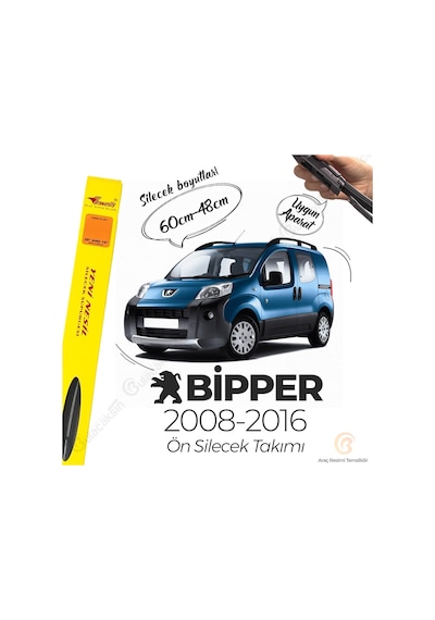 Peugeot Bipper Muz Silecek Takımı 2008-2017 İnwells N11.2901