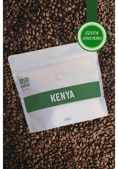 Kenya Sl28 Çekirdek Kahve 250 Gr , %100 Arabica Çekirdek Kahve