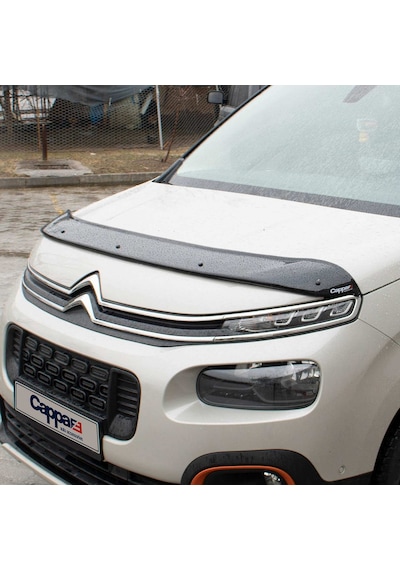 Cappafe Citroen Berlingo Ön Kaput Koruyucu Rüzgarlığı 2019- Yılı