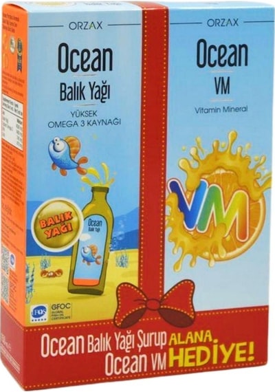 Ocean Balık Yağı 150 ML + Ocean Vm Şurup 150 ML + İmunol Şurup 2 x 150 ML