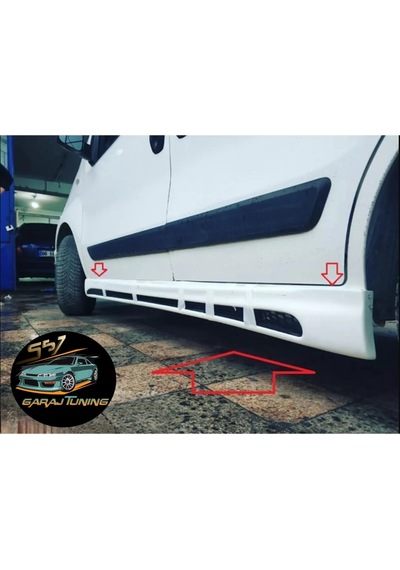 Fiat Fiorino-nemo Rieger Marşpiyel 2007-2020 Fiberglass Boyasız