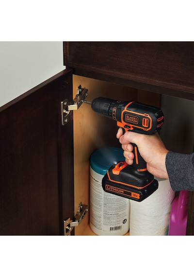 Black+Decker BDCDC18-QW 18V 1.5 Ah Li-ion Akülü Matkap Vidalama