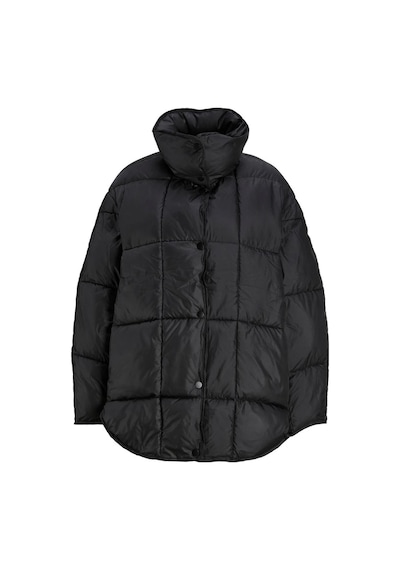 Jack & Jones 12237579 Jxcora Quilted Jacket Otw Sn Siyah 001