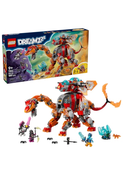 LEGO® DREAMZzz™ Dinozor Jet 71514 – 9 Yaş ve Üzeri Çocuklar için 4 Minifigür İçeren Yaratıcı Oyuncak Yapım Seti (1007 Parça)