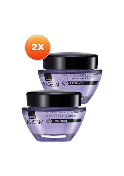 Avon Anew Platinum Lift & Tighten Gündüz Kremi SPF20 2 x 50 ML