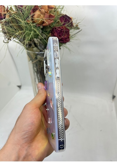 Apple Uyumlu iPhone 14-13 Glamshell Kılıf Emerald Glow