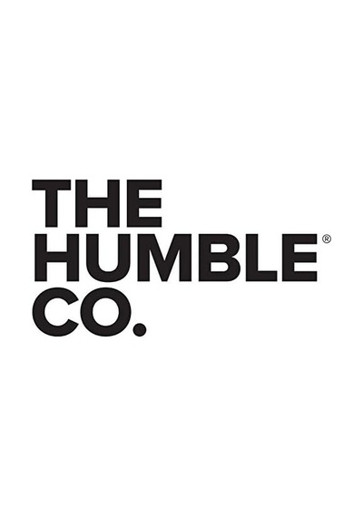 The Humble Co. Bambu Dil Fırçası Mavi 1 Paket 1000'li Set