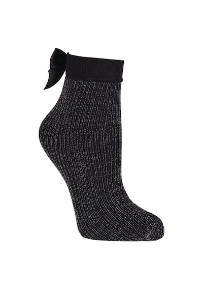 Suwen Lurex Chic Soket Çorap Sc3026012 Siyah