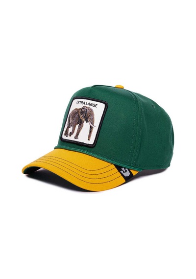 . Extra Large 100 Fil Figürlü Şapka 101-1328 Green-yeşil
