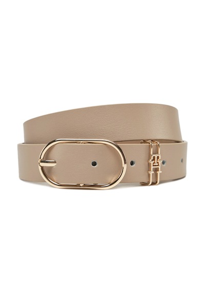 Tommy Hilfiger Tommy Hılfıger Kadın Kemer Aw0aw17494-acı Bej