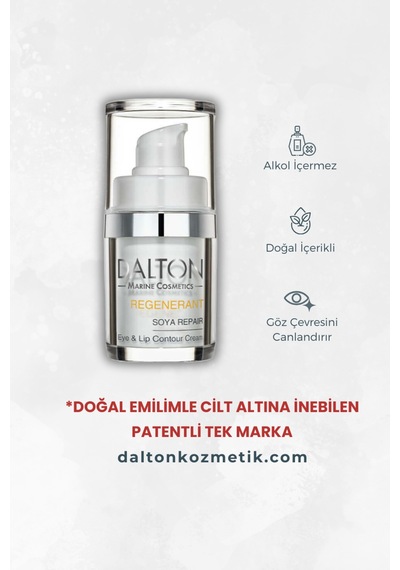 Kuru Ciltler Için Nemlendirici Pürüzsüzleştirici Soya Özlü Regenerant Anti Aging Göz & Dudak Kremi - 56917862