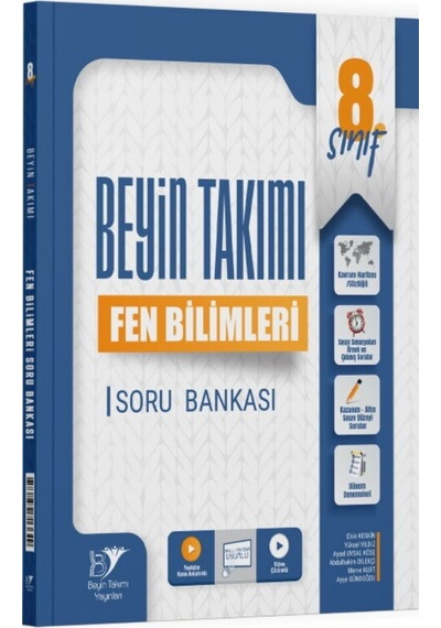 Beyin Takımı Yayınları 8. Sınıf Fen Bilimleri Soru Bankası