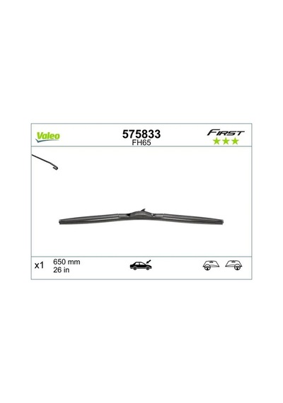 Valeo 575833 Silecek Supurgesi Tek 1643098080 1850547 2889000q1b