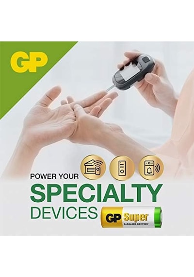 Gp Batteries Gp476a Süper Alkalin 476a/px28a/a544/4lr44 Boy Pil, 6 Volt, Tekli Kart