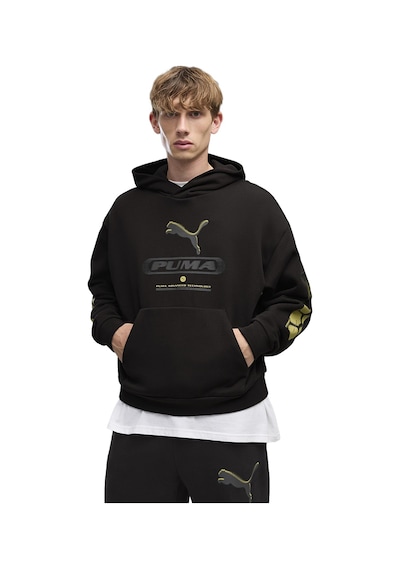 Puma Sport Street Boxy Graphic Erkek Siyah Günlük Stil Sweatshirt 69432201