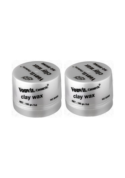 Vodvil Cosmetics Vodvil Clay Wax No Shıne Mat Wax 2 x 100 G