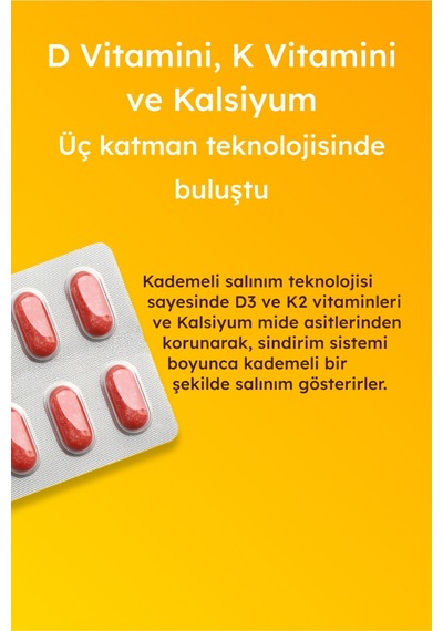 Supradyn Expert D3k2 Ve Kalsiyum 30 Tablet X 2 Adet
