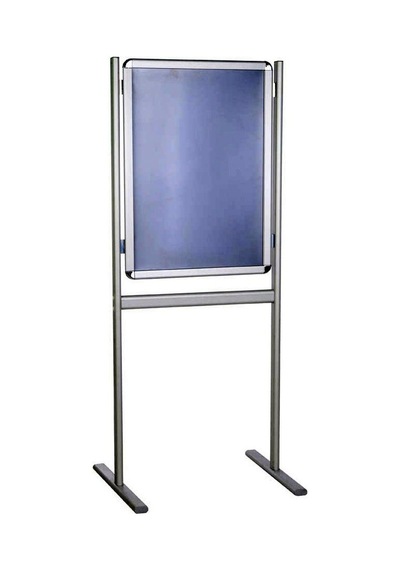 B1 50x70 Cm Yüksek Alüminyum Tek Taraflı Mobil Kaldırım Reklam Poster Pano - Ds052