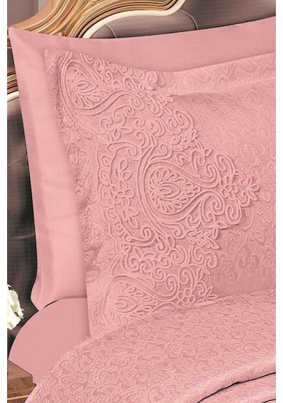 Farah Brokar Güpürlü Pike Takımı Pudra (541555369) Pudra