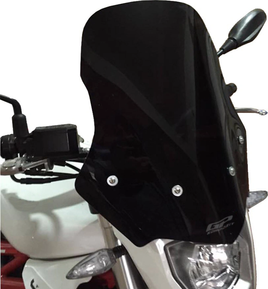 Gp Kompozit Benelli Tnt 250 2015-2018 Uyumlu Ön Cam Siyah 42cm