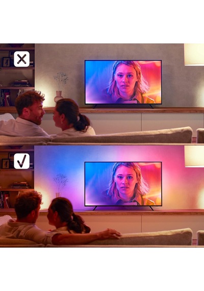 Philips Hue Lightstrip Gradient Tv 65" Akıllı Renkli Led Şerit Ay Çok Renkli