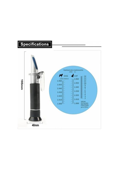Atc Pet Üre Serum Plazma Protein  Refraktometresi