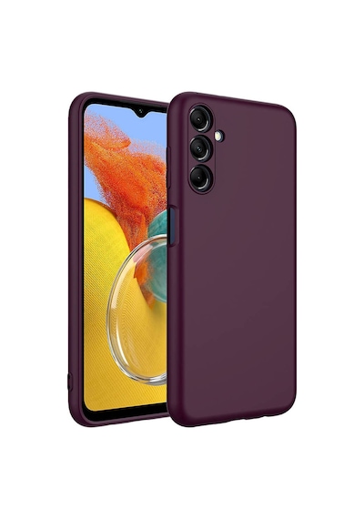 Galaxy A35 Uyumlu İçi Kadife Renkli Kamera Korumalı Kılıf