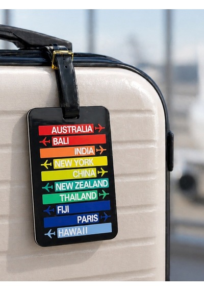 Seyahat Seti Boyun Yastığı Pasaport Kılıfı Valiz Kemeri & Etiketi 4 Lü Travel Set Gri