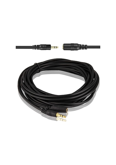 5 Metre 3.5mm Stereo Uzatma Kablosu Aux Extansion Dişi Erkek