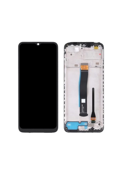 Redmi 10c Uyumlu Dokunmatik Ekran Çıtalı Siyah
