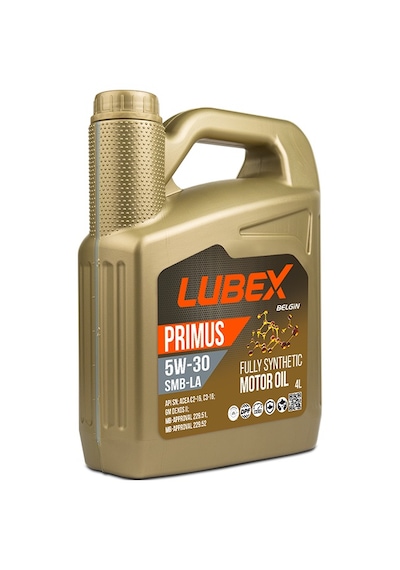 Lubex Primus 5W-30 Smb-La Dpf Tam Sentetik Motor Yağı 4 x 4 L