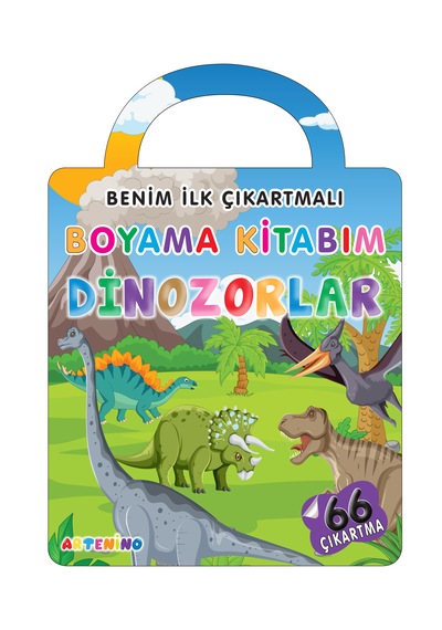 Çantalı Boyama Aktivite Kitabı 4' Lü Set
