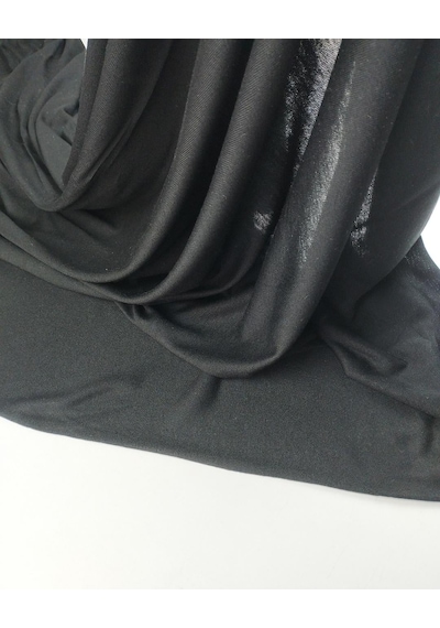 Siyah İnce Penye En: 160cm-11012