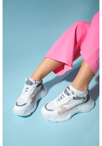 Luvishoes Opole Beyaz Multi Kadın Spor Ayakkabı Beyaz