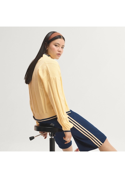 Adidas Kr7047 Knıt Fb Tt Kadın Eşofman Üstü Sarı