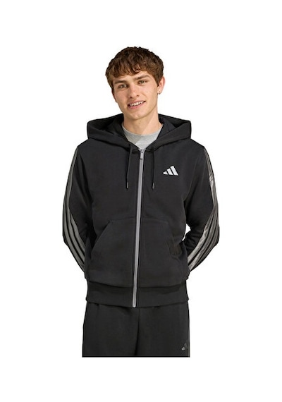 Adidas M Ess Hld Fz Hd Erkek Günlük Ceket Jm1695 Siyah Siyah