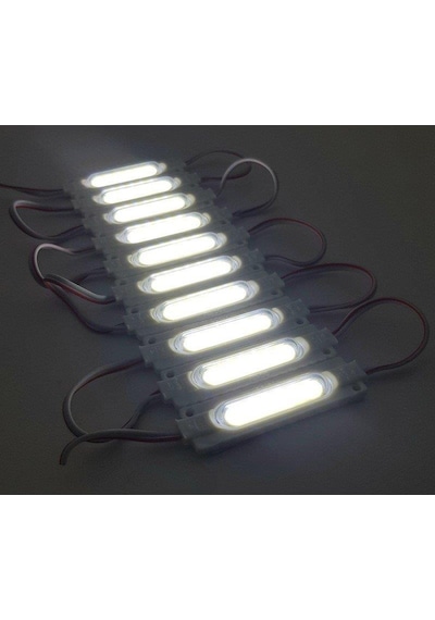 Ledwell Cob Ledli Mercekli Modül Led Beyaz - 10Adet