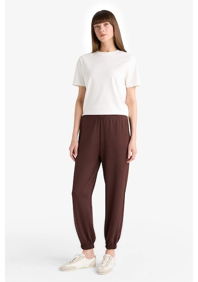 Defacto Jogger Fit Basic Düz Cepli Eşofman Altı G2140ax25aubn340 Kahve-bn340