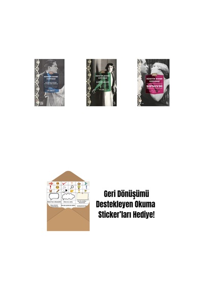 Kuyrukluyıldız Altında Bir İzdivaç Cep Boy + Gulyabani Cep Boy + Şıpsevdi Günümüz Türkçesiyle + Okuma Sticker'ları