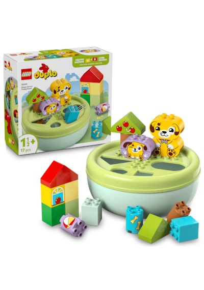 LEGO® DUPLO® İlk Şekil Ayırıcı: Köpek Evi 10441 - 1,5 Yaş ve Üzeri Çocuklar için Eğitici Oyuncak Yapım Seti (17 Parça)