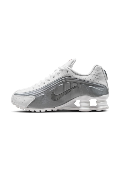 Nike Shox R4 Beyaz-gümüş Günlük Sneaker Cw2626-101 Pasha Giyim Çok Renkli
