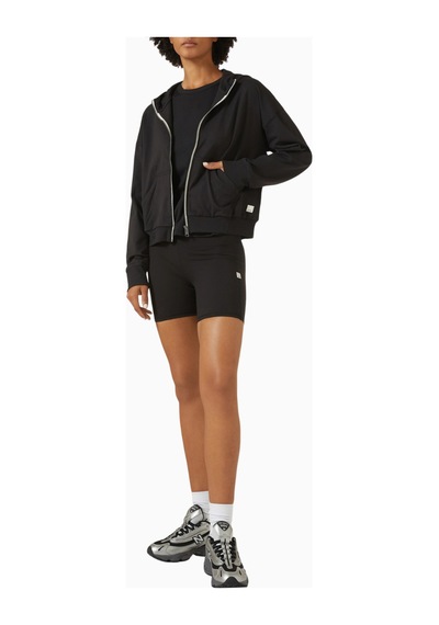Vuori Halo Modern Zip Hoodie, Dreamknit Rahat Ve Şık Günlük Sweatshirt Siyah
