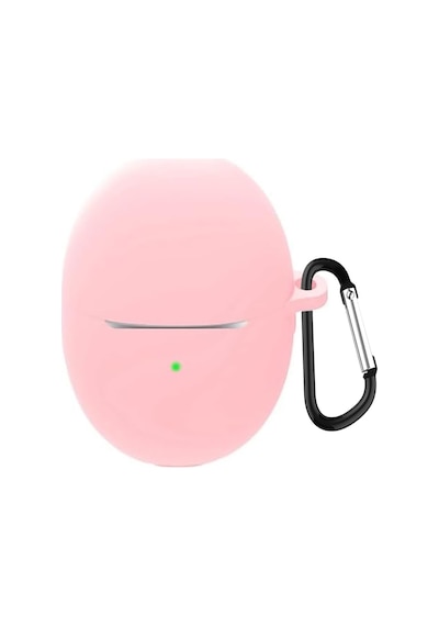Huawei Freebuds 5 İçin Kılıf Mat Silikon Pembe Freebuds 5 İle Uyumlu Kılıf - Pembe