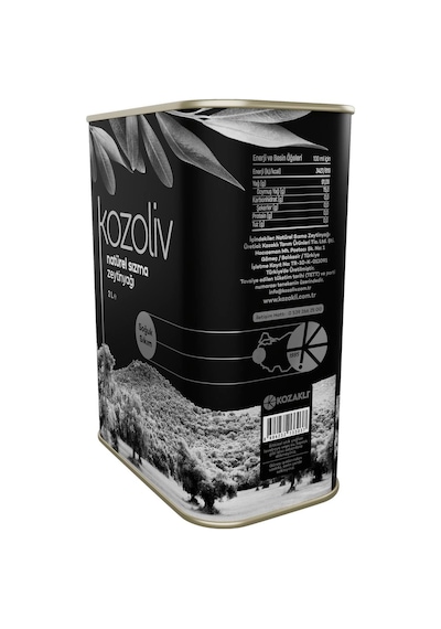 Kozoliv Soğuk Sıkım Naturel Sızma Zeytinyağı Teneke 2 L