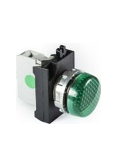 Emas Cm090xy Cm Serisi Metal Led'li 12-30v Ac/dc Yeşil 22 Mm Sinyal