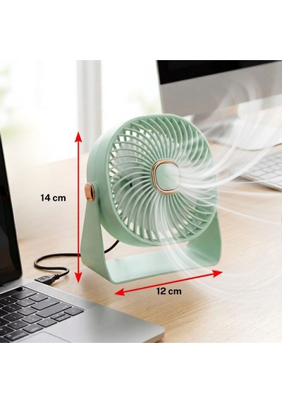 Büro Ev Ofis si İçin 3mod Masaüstü Duvara Asılır Standlı Kaydırmaz Pedli Mini Fan
