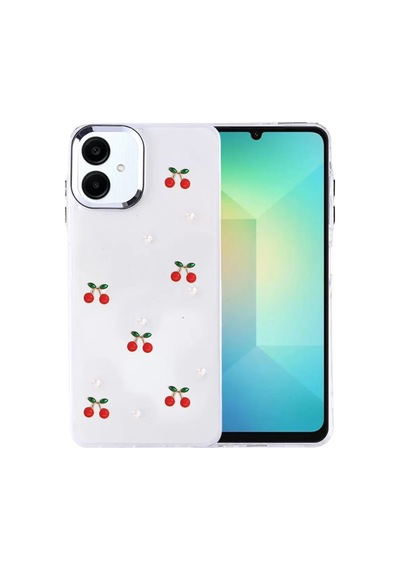 Samsung Uyumlu Galaxy A07 4g Fiyonk Desenli Kapak - Desen 9 Standart