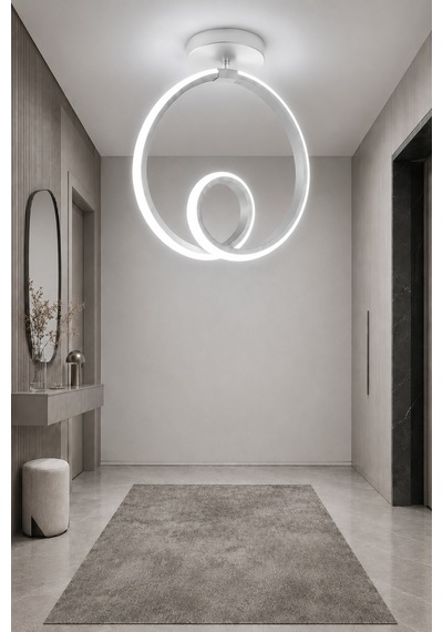 Ovira Led Plafonyer Avize Beyaz Işık